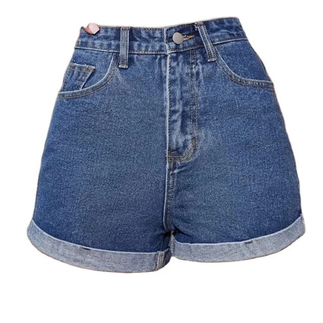 
2021 Fashion High Waist Denim Shorts For Women 