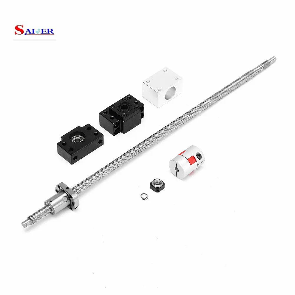 Good Price SFU1604 SFU1605 SFU1610 SFU2005 CNC Ball Screw with Screw Nut FK FF Full Kits for 3D Printer