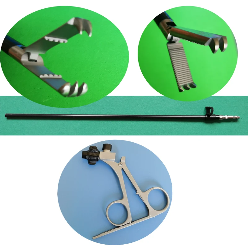 laparoscopic Endo claw graper Tissue Retractor Claw Grasping Forceps, diameter 5mm/10mm,length 330/430mm
