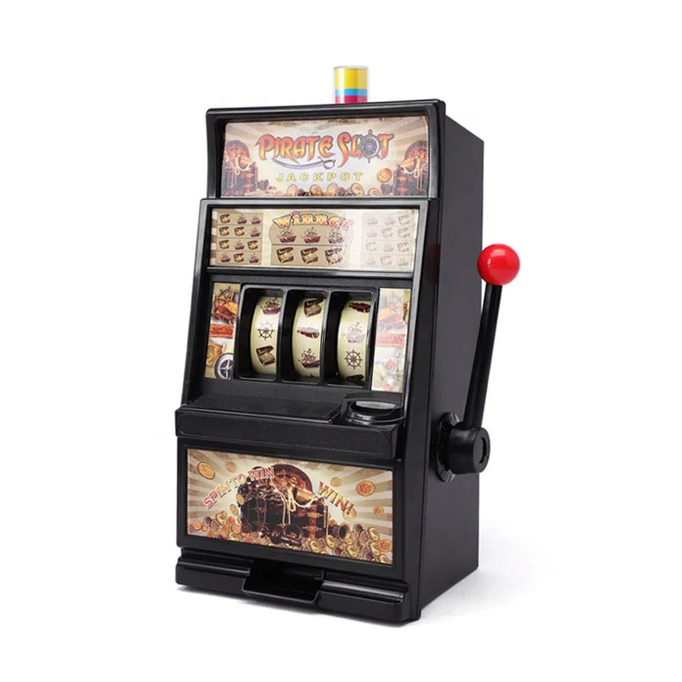 Miniature Arcade Game Mini Piggy Bank Jumbo Slot Machine