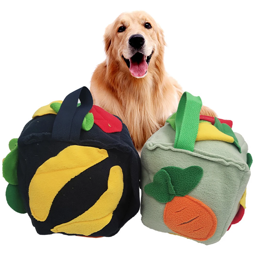 Puzzle consuming physical strength bite resistant rubber pet hide food leakage snuffle ball