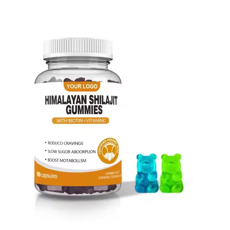 Private Label Supplement Shilajit Gummies Manuka Honey Shilajit Extract Natural Organic Himalayan Resin Shilajit Gummies