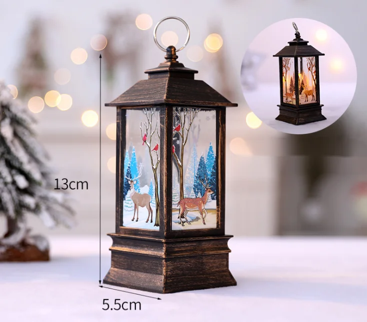 Evermore Wedding Decoration Christmas Candle Lantern Geometric Mini Metal Lantern Wedding Favors