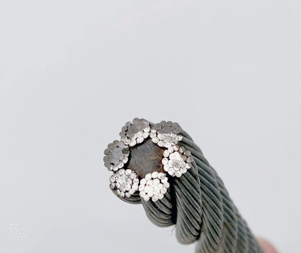 Оптовая продажа, прочная и прочная стропа из нержавеющей стали, проволочный канат 1x19 6x19 + с пластиковым покрытием