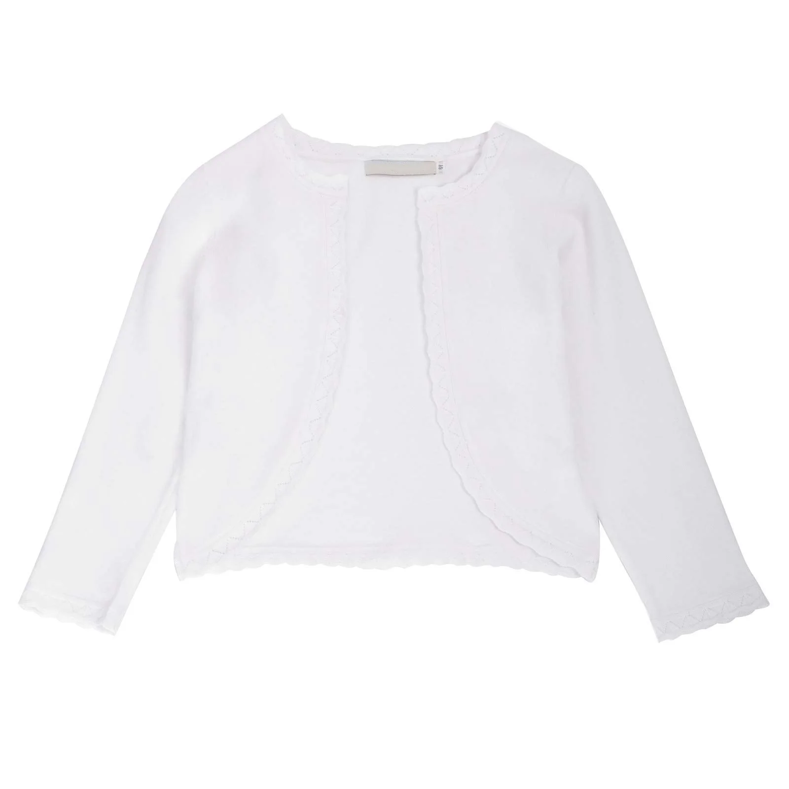 Girls Knit Long Sleeve Open Front Bolero Shrugs