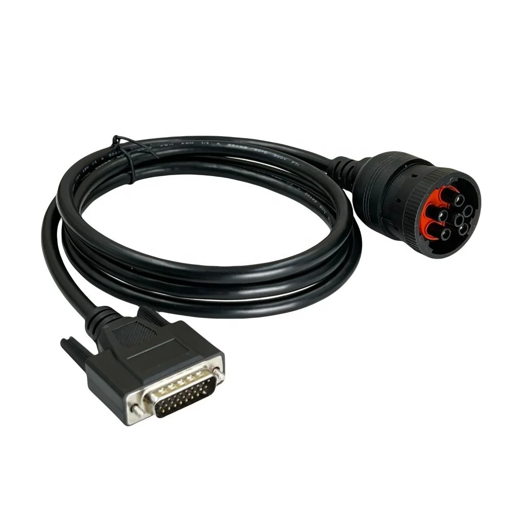 Heavy duty J1708 connections Diesel Laptops 6-Pin diagnostic Cable for Noregon DLA+ 2.0