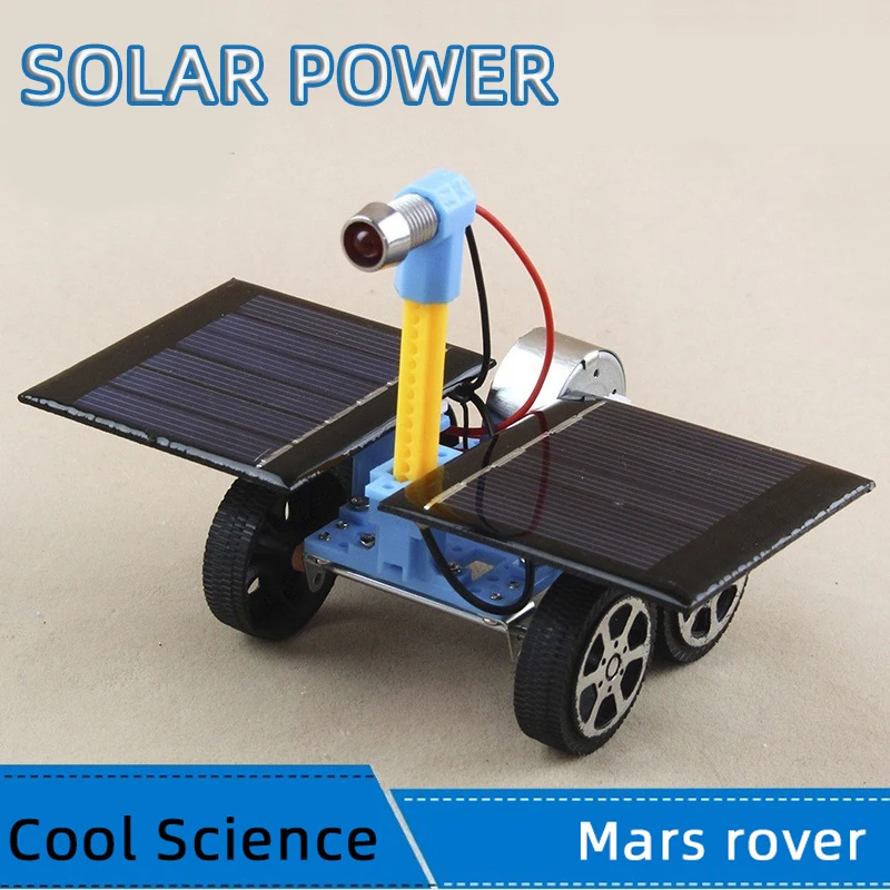 Новое поступление DIY solar rover electronics steam Детские Обучающие научные наборы
