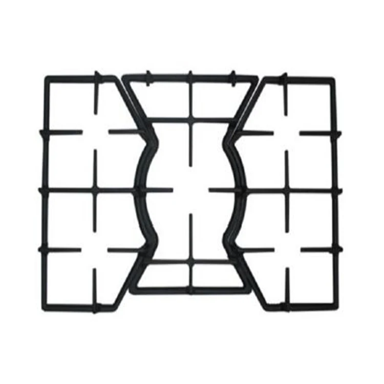 OEM Manufacture Kitchen Cast Iron Enamel Gas Stove Pan Support Fireplace Grill Grates Cooking Grates