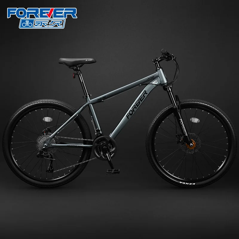 FOREVER Factory Hot Sale 24/26/27.5 Inch Bicycles  24-30 Speed High-Carbon Steel Frame  Off Road Mountain Bike