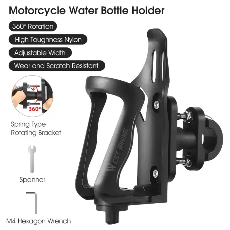 Factory Price Bicycle Cup Drink Holder Mountain Bike Water Bottle Cage Mount Bike Cup Holder Motorbike Water Bottle Holder Bike
