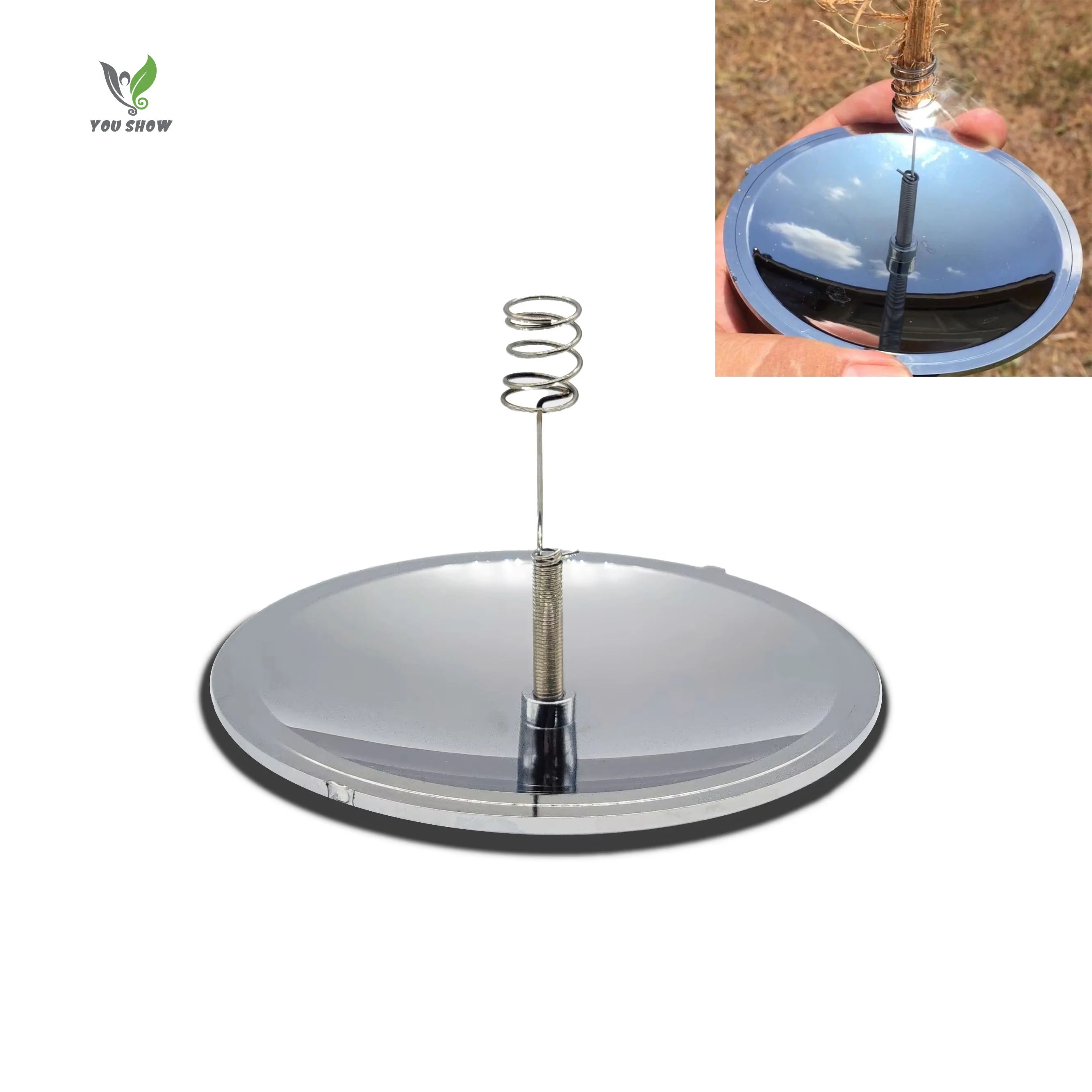 Outdoor Solar Lighter For Camping And Hiking - Portable Emergency Survival Tool