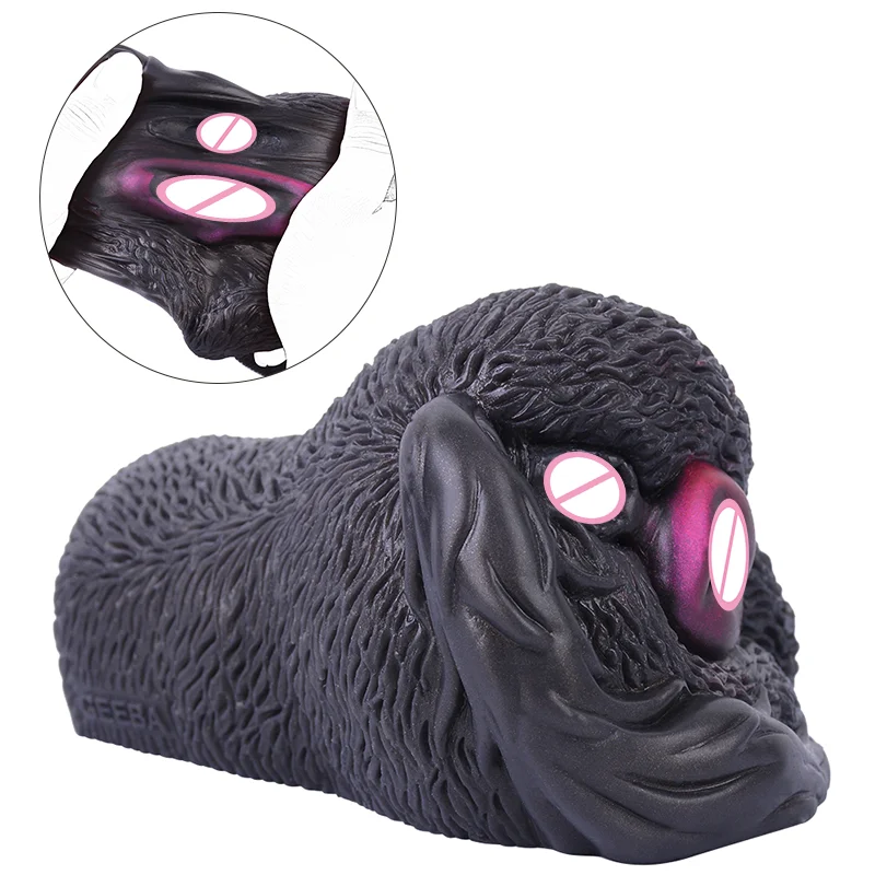 GEEBA Glamour dog Toy Quiet Sucking Men Masturebstor Vibration Cup Man Masturebstor Sexy Thrusting Pocket Sex toys for men