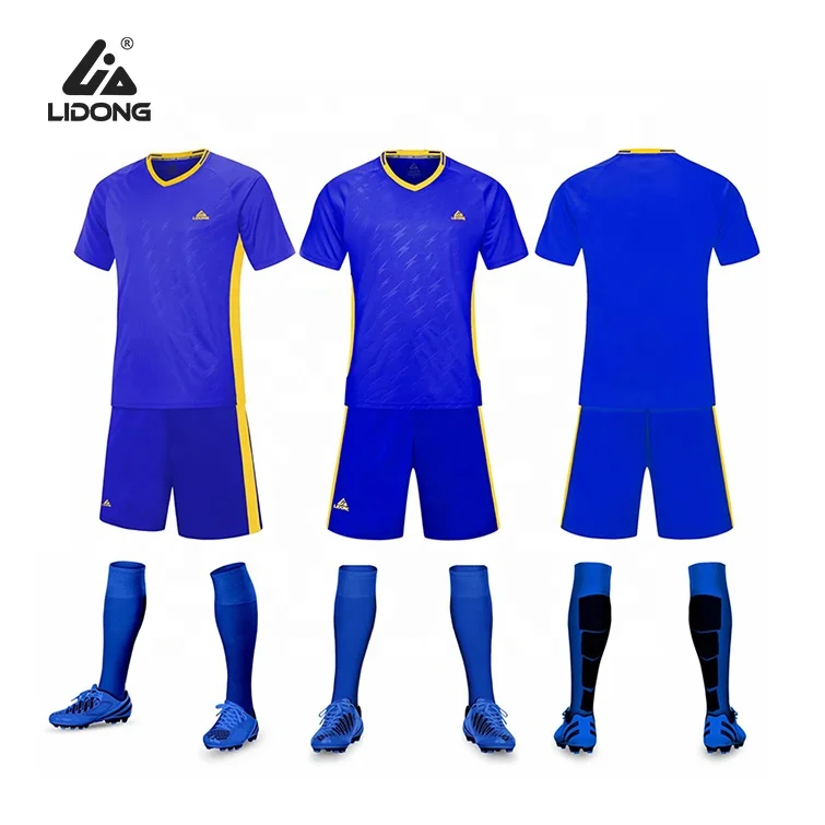 
Customized Design Sublimation Jerseys Soccer And Football Shirt Set 