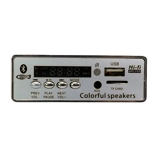 Цветной экран Поддержка APE USB TF FM Радио MP3 декодер плата 5 0 беспроводной аудио модуль