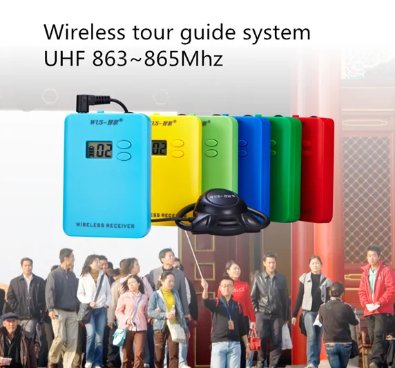 ZLWUS069RC portable mini Wireless Tour Guide System/tour headset/radio Guide for tour teams,conference teams