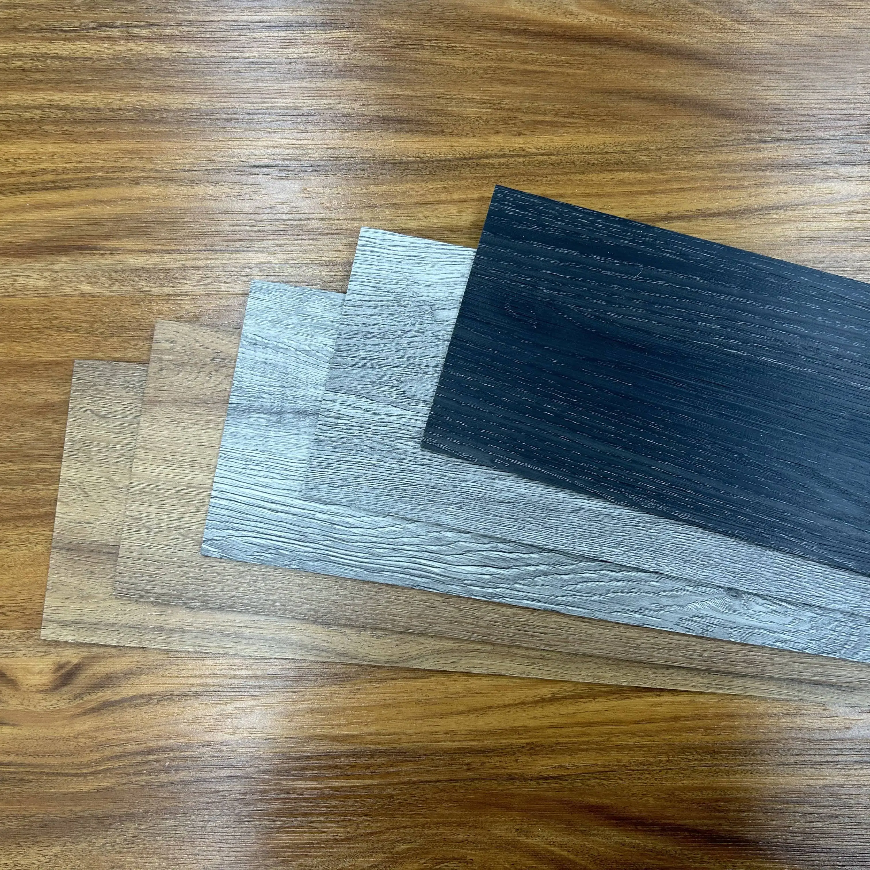 Wear Resistant Dry Back Vinyl Flooring Waterproof Fireproof Lvp Lvt Dry Back Flooring Customize