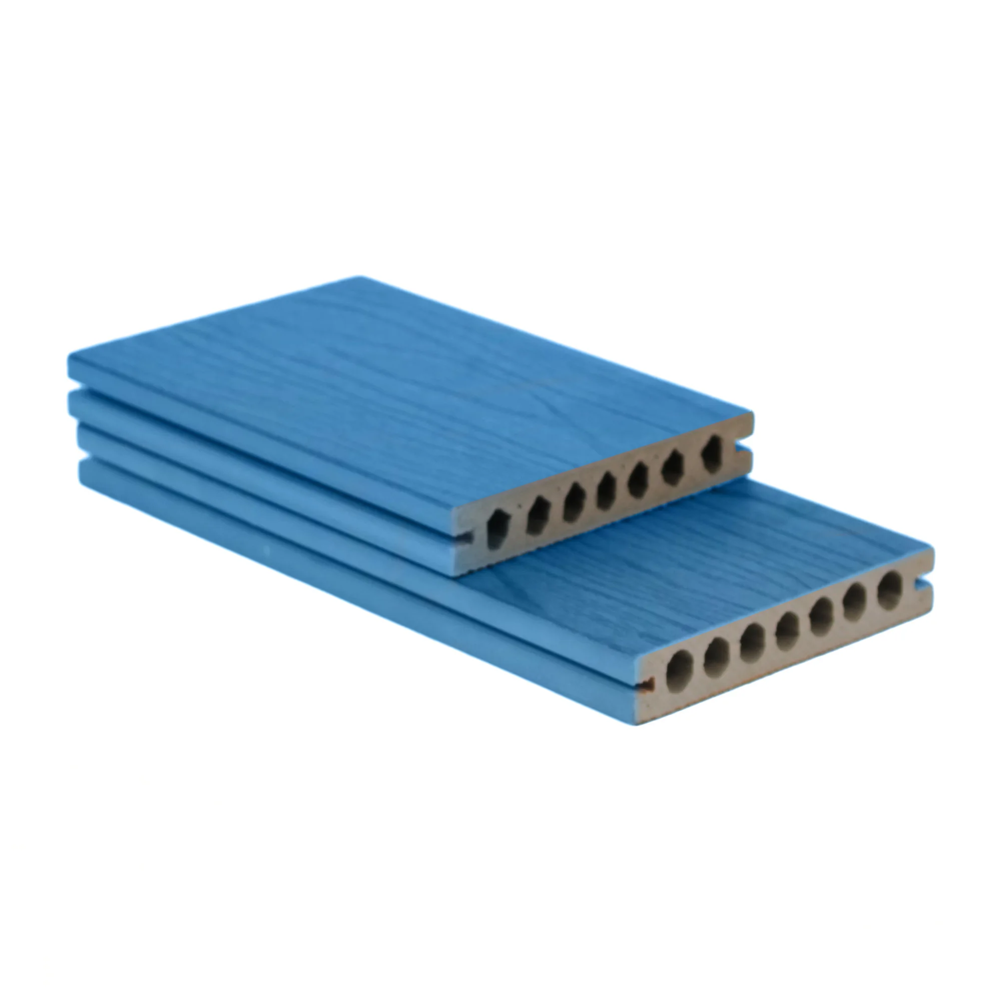 Recycled Plastic Customized Color Public Park Outdoor Flooring Crack Resistant PVC Decking