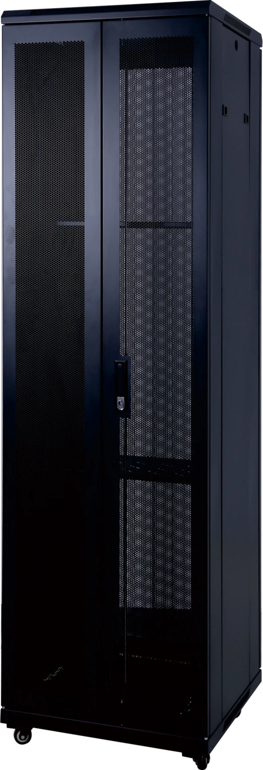 OEM high Quality tempered glass door data center  for school/office/building with 19' 42u server rack cabinet