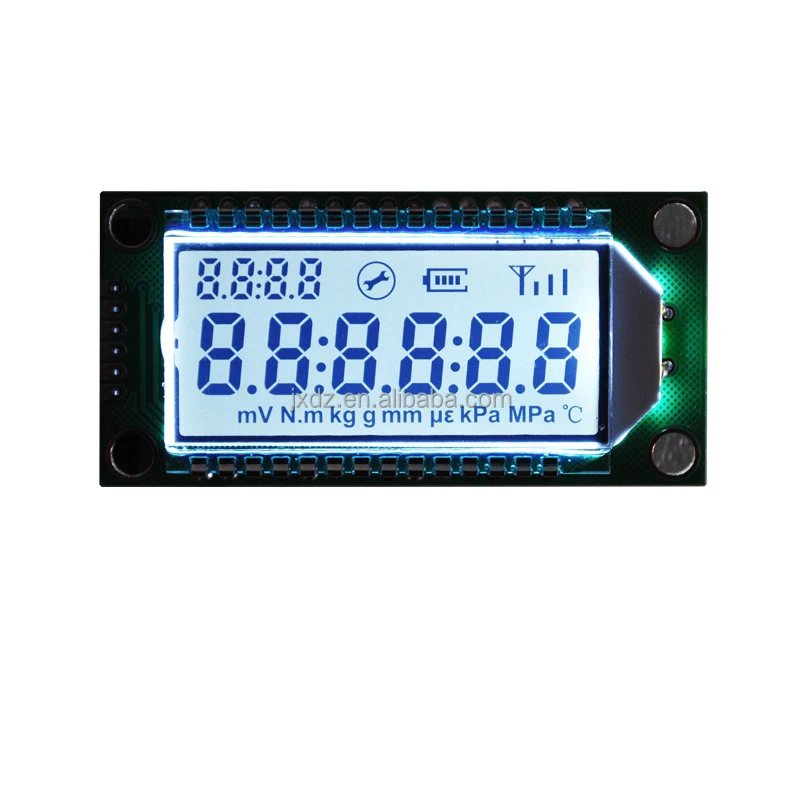 -40 degrees ultra-low temperature 6-bit 8-field code LCD liquid crystal module broken code LCM module GDM0689 high quality