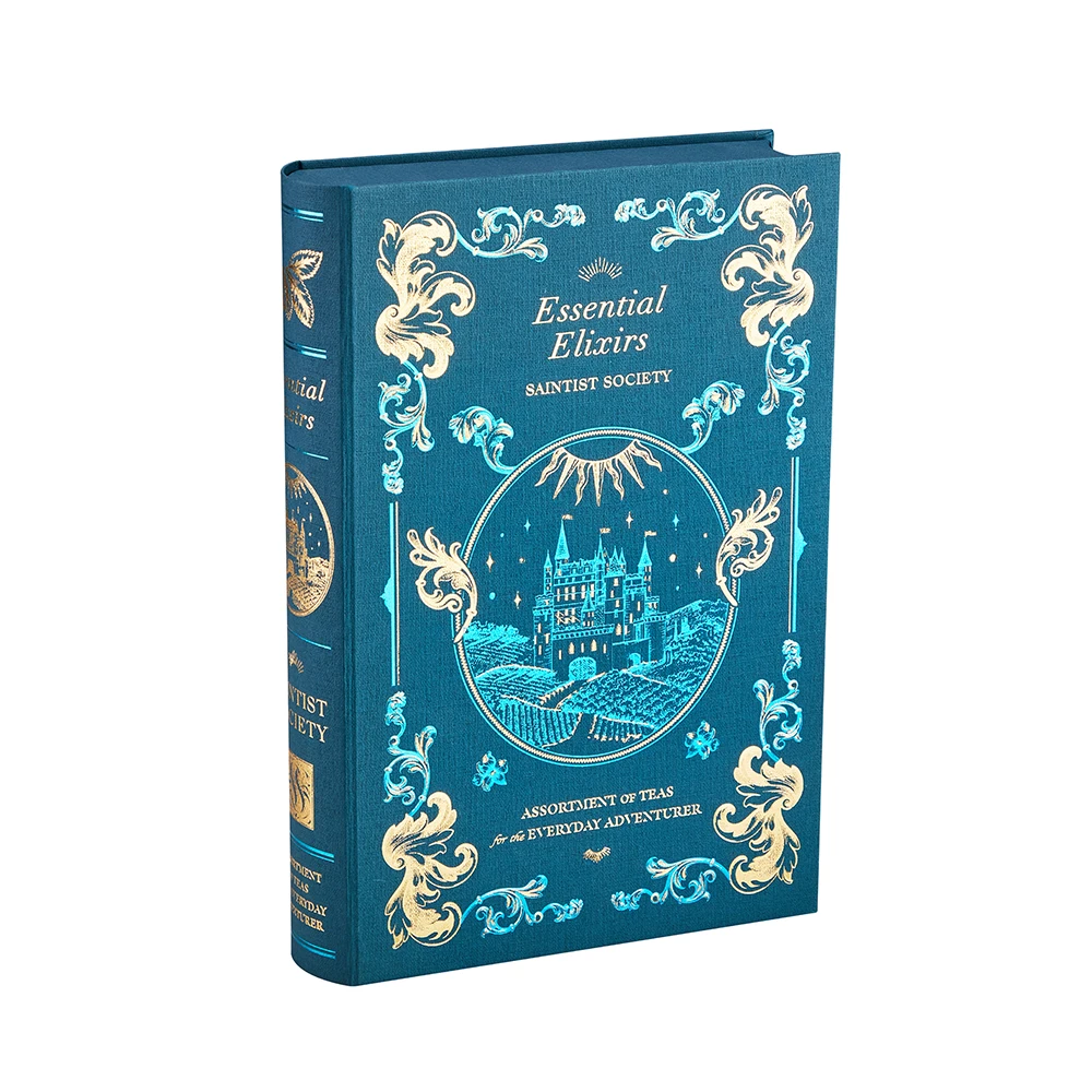 ISO9001 Vintage Book Box Custom With Logo Craft Paper Gift Box For Luxury Chocolate Candle Packaging Box