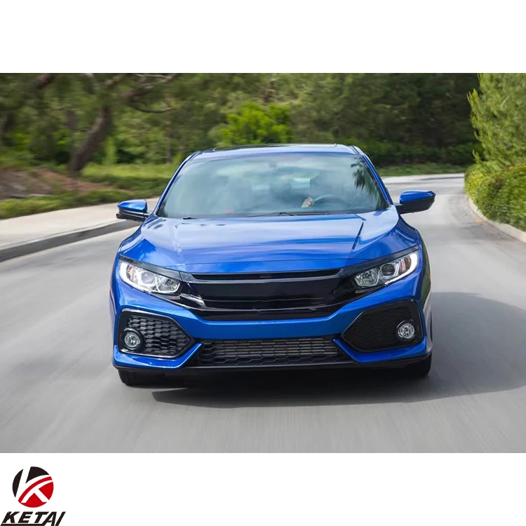Лидер продаж 2016 года автомобильная Решетка переднего бампера SI Style из АБС-пластика для HONDA