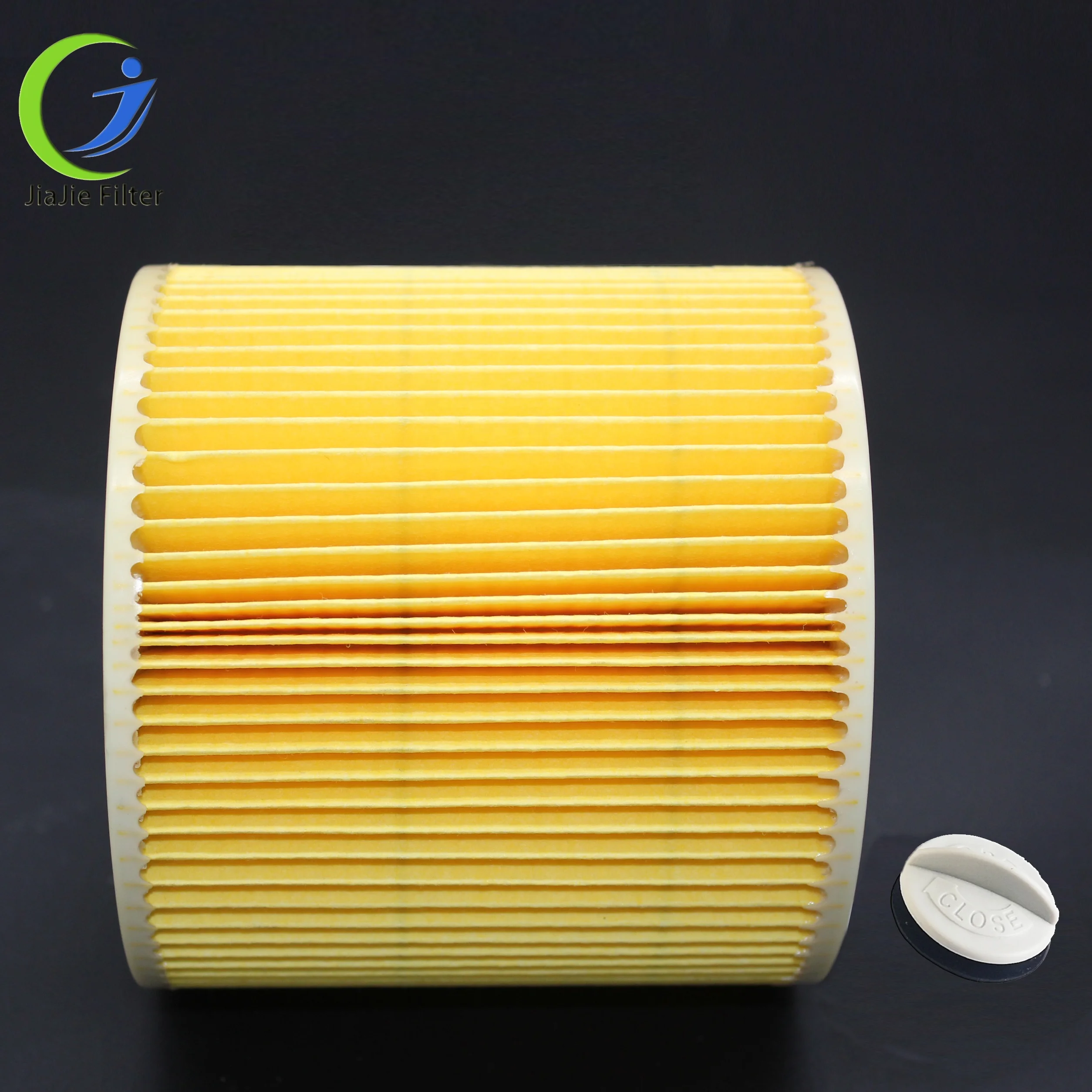 Factory Yellow White Material Cartridge Filter for Wet&Dry Vacuum Cleaners K-archer A2004 A2054