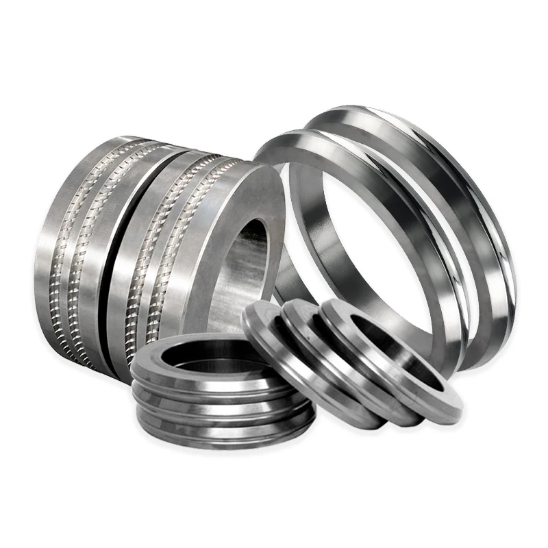 Customized Wear Resistance Tungsten Carbide Roll Steel Wire Ribbed Roller Ring Carbide Roller