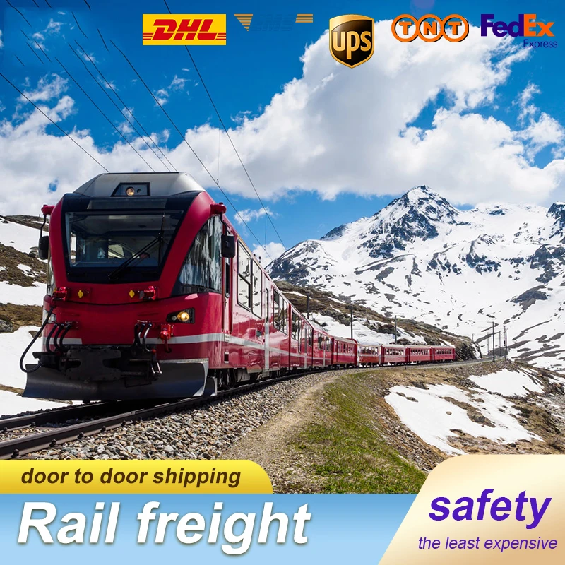 Reliable road transportation ddp door to door cheap 40hq container railway service freight forwarder shipping to romania Belgium