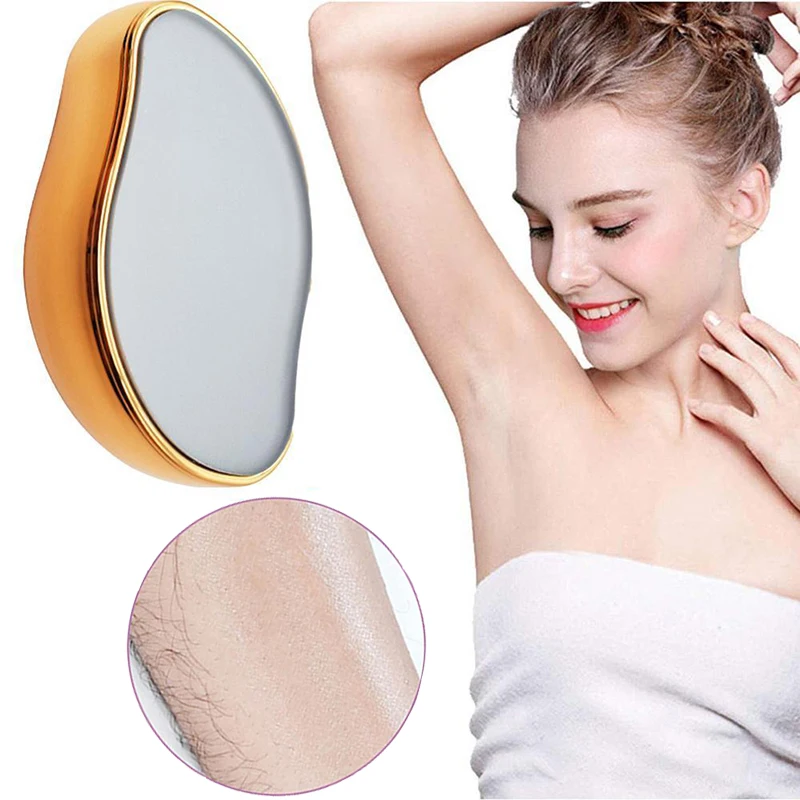 New Painless Crystal Hair Remover Magic Hair Removal Tool Crystal Hair Eraser Removal for Women Men
