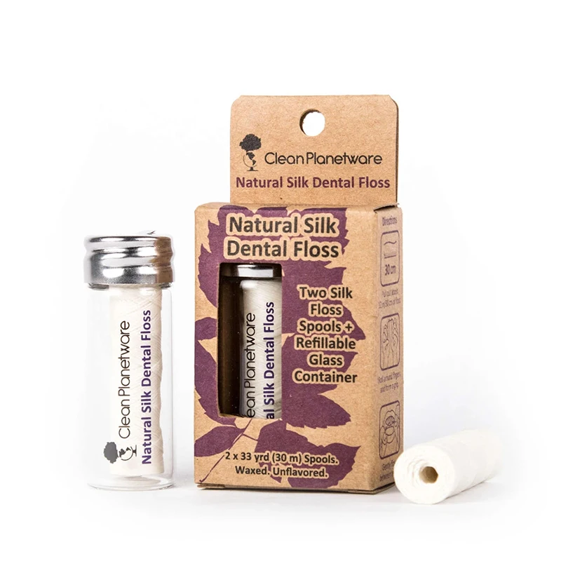 Eco-Friendly Biodegradable PLA Corn Starch Dental Floss Oral Care Teeth Cleaning Dental Flossers