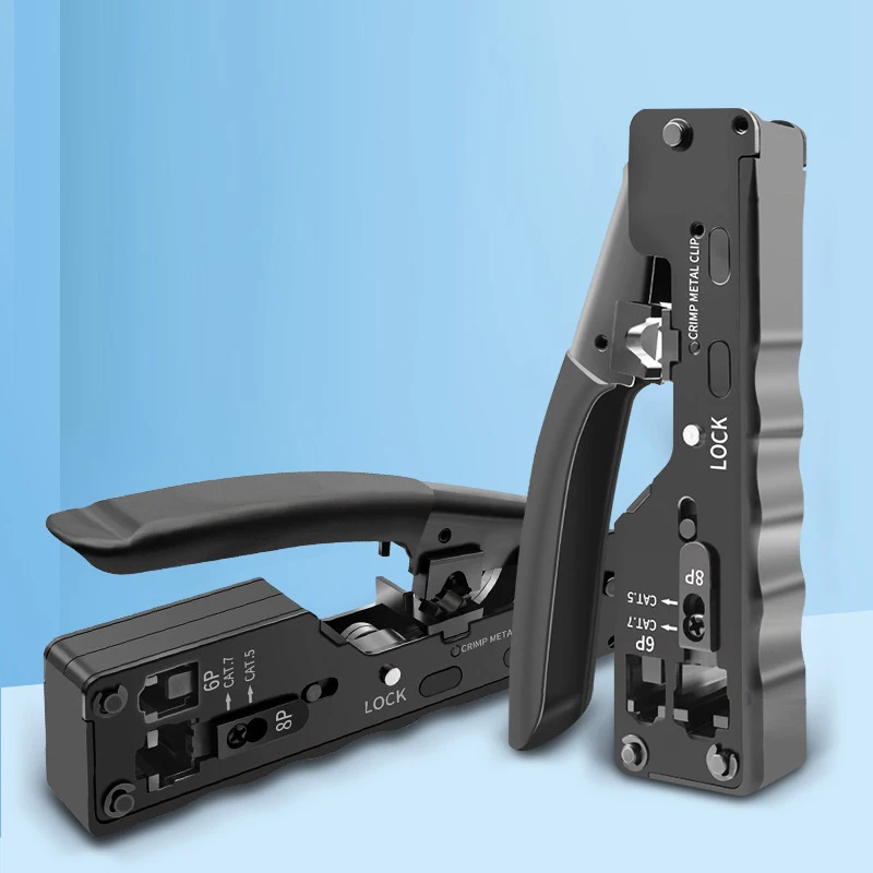 Hot Sale Network Cable Pliers Multifunction Crimp Tool Rj45 Multiple Use Plier Cat7/cat6/cat5 Networking Hardware Tools