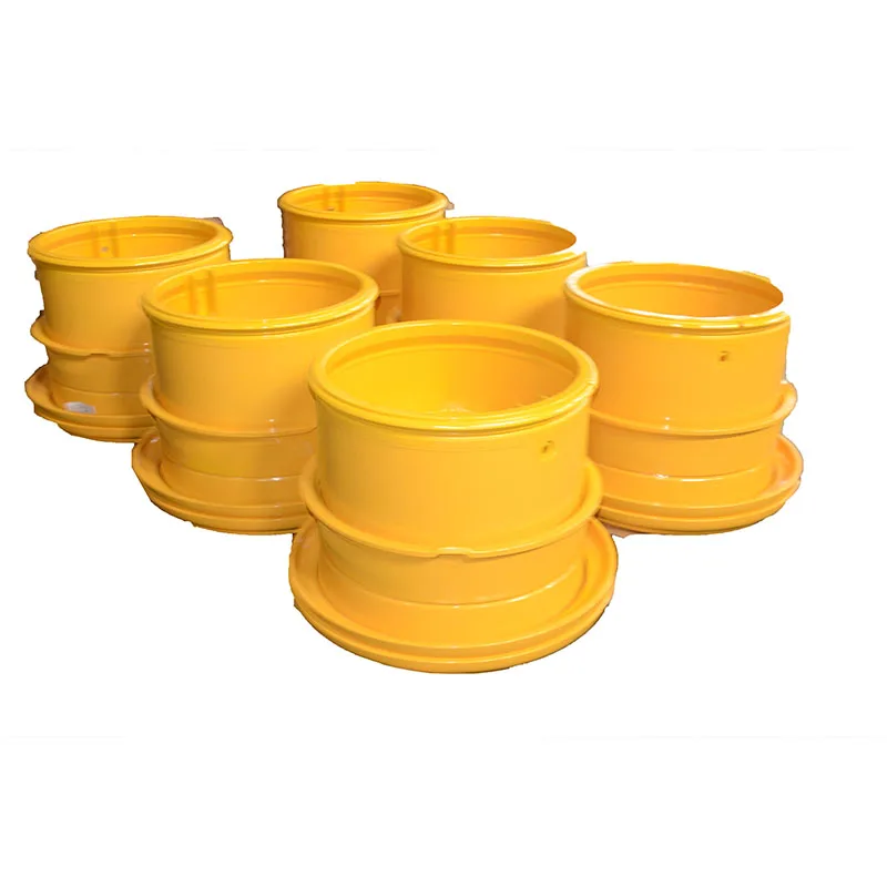 China rim factory 3pcs crane wheel rim ATL L160 14.00-25 engineering rims for 17.50-25 tires