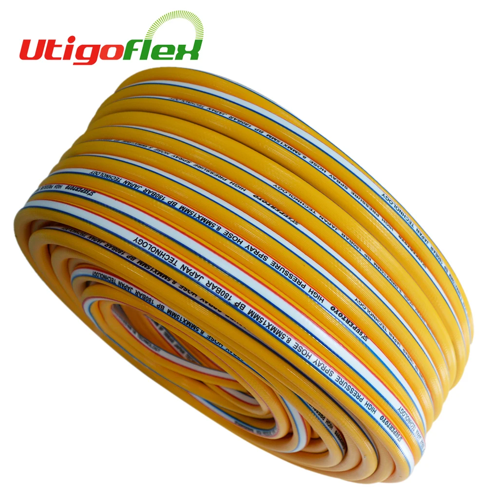 Factory Supply High Pressure Spray PVC Gas Hose Agriculture Irrigation Hose Spraying Fungicide Hose Tubing Pipe