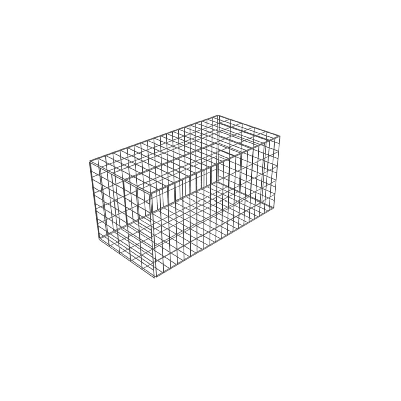 1x1x1 м 3 8 мм оцинкованная сварная сетка габионная корзина для