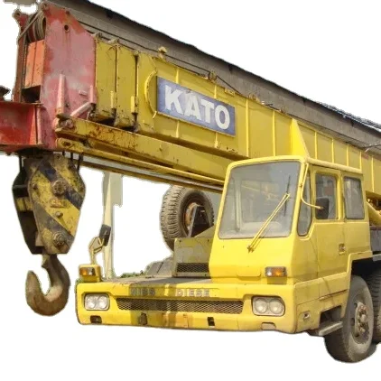 High Quality Japan Kato 35ton Used Wheel Crane Hot Sale Second Hand Truck Crane with Core Components Engine Pump Motor Bearing