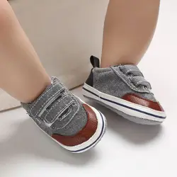 Denim Infant Boys Wholesale Sports Toddler Baby Shoes For Walker