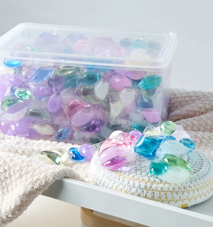 Cleaner Detergent OEM Sakura Laundry Beads Liquid Detergent Capsules 3In1 5In1 Laundry Pods With High Quality