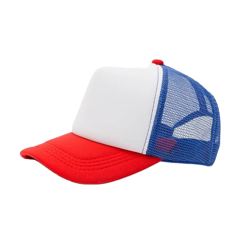 Gorras 5 Panel trucker hat Caps Custom Men Embroidered Patch Logo Hats Snapback Cap