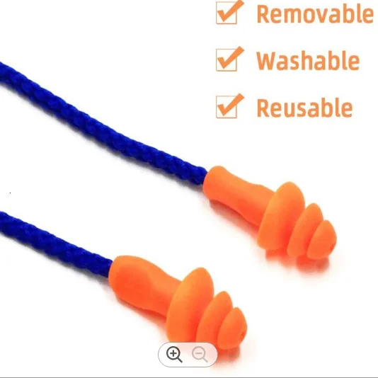 Fashionable Factory silicone noise Cancelling Safety Earplugs High Fidelity Music Ear Plugs for Concerts
