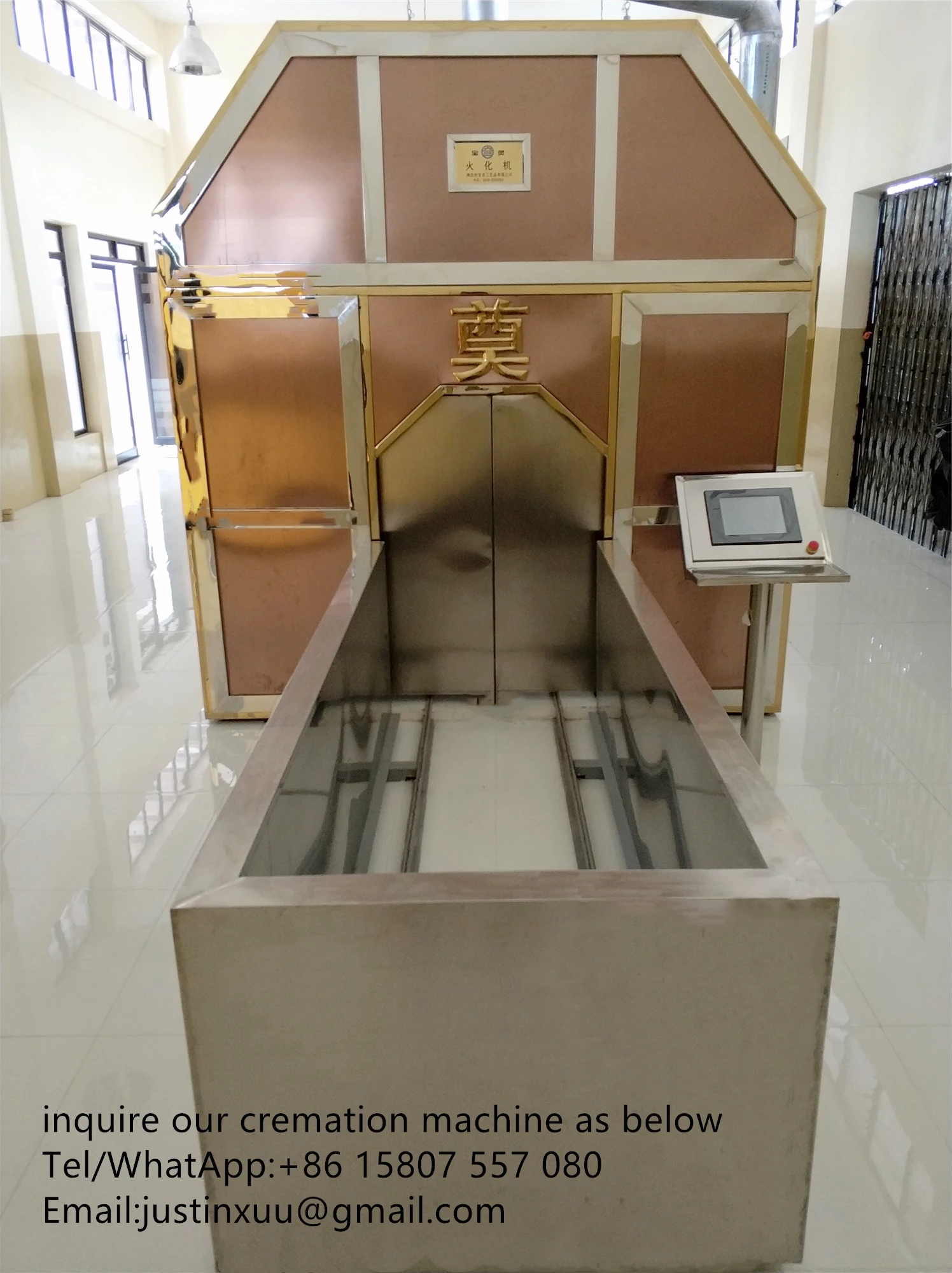 
2022 Movable High Efficiency Cremation Incinerators Furnace for Human Containerized Package CE 380V 