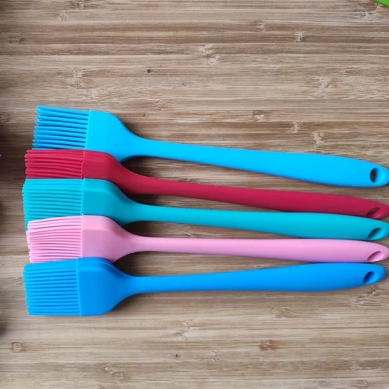Grease brush household high temperature resistant whole package silicone barbecue baking brush