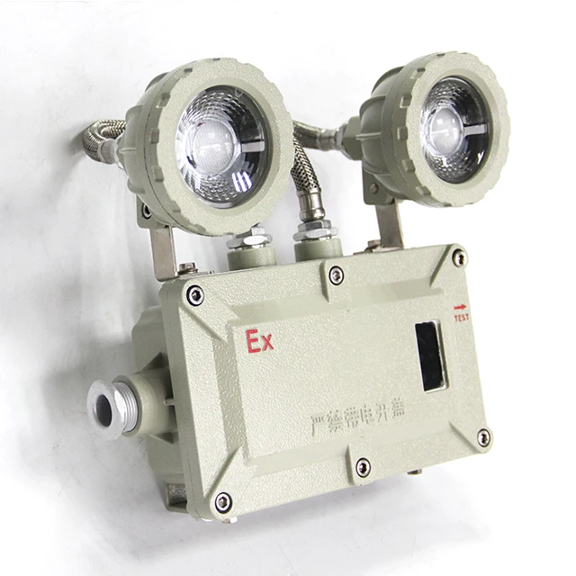 IP66 Two Spot Explosion-proof LED Emergency Lamp Led Double-head Exit Light Explosion-proof EXIT Light