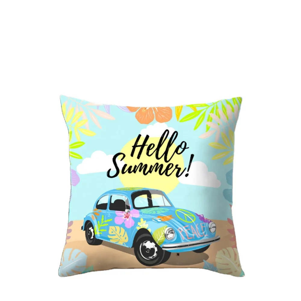 Cheap Bus Simple Durable Using Sofa Popular pillow cover Pillowcase European Simple Boho Peach Skin Pillow Case cushion covers