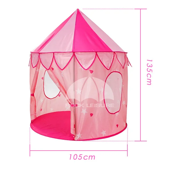 
kids adventure indoor and outdoor pop up play castle tent 