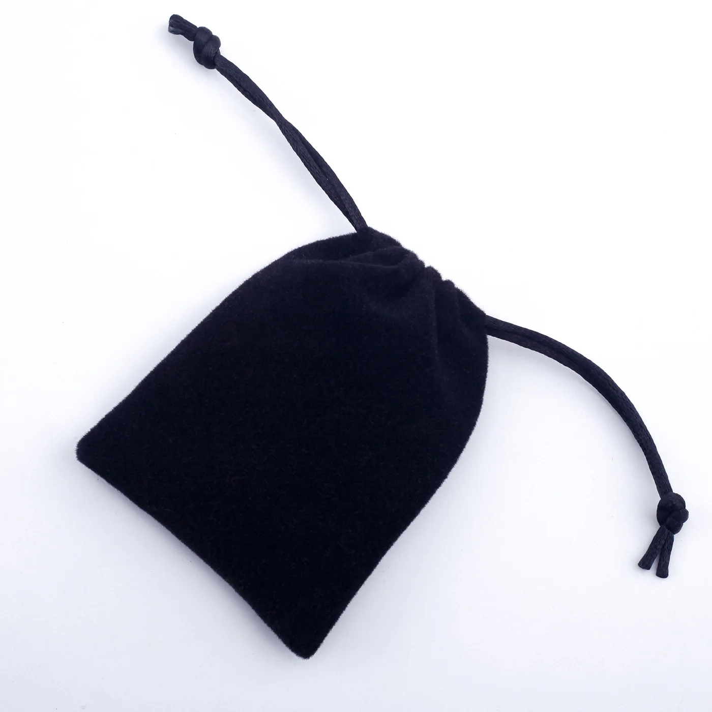 Custom Logo Printed Velvet Jewelry Pouch Personalized Jewelry Bag With Logo