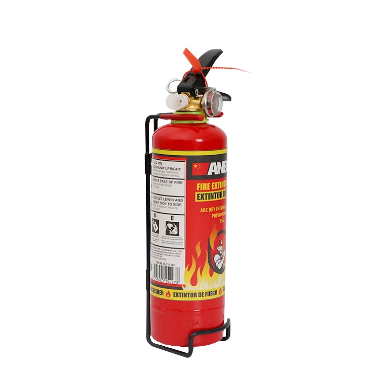 Manufacture wholesale supply Car fire extinguisher 1kg ABC powder with fire nozzle