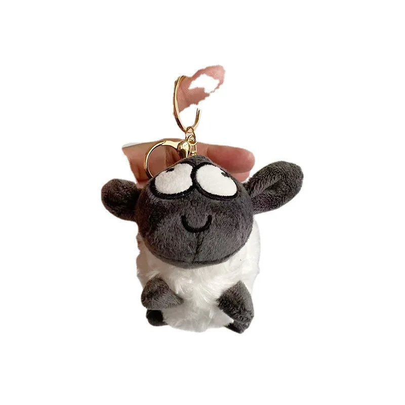Plush sheep a wholesale toy cute cartoon doll hanging backpack cloth bag small pendant