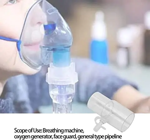 Three Way Cpap Oxygen Hose Adapter t Shaped Tube Connector