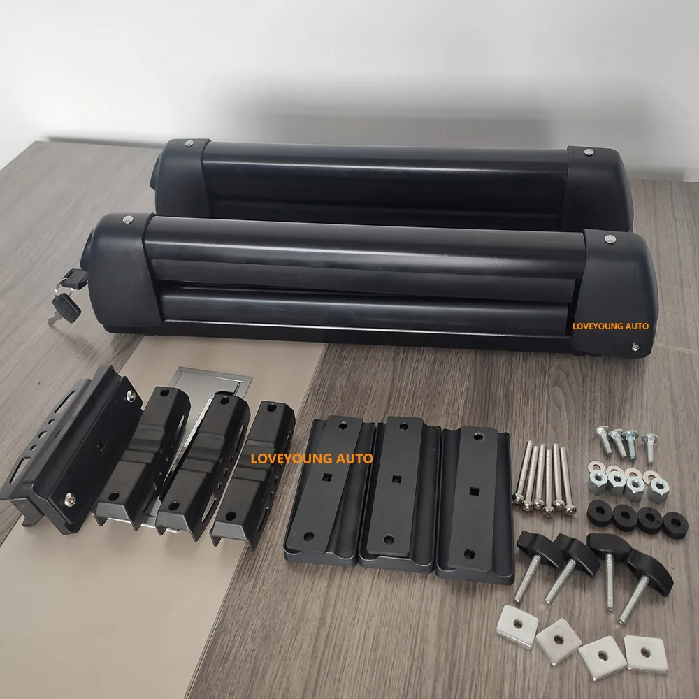 Universal Lockable  Carrier Car Cross Bar Snowboard Rack Ski Rack Ski Holder  For Suv