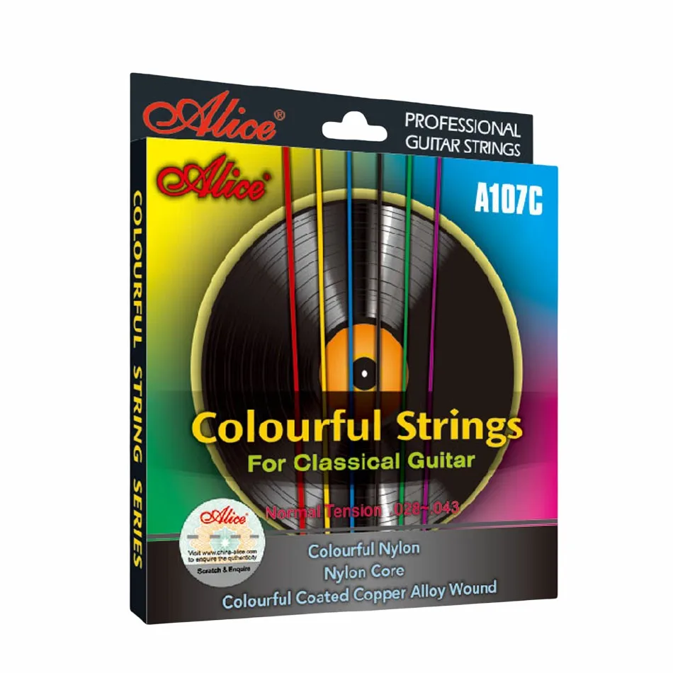 A107C Classical Acoustic Guitar Strings Nylon Copper Alloy Wound Classic Electric Guitarra Bass String